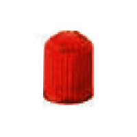 Колпачок пластмассовый красный GP3a-04
