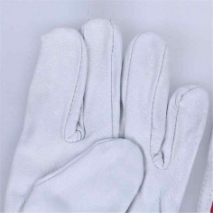 Перчатки рабочие DORO кожаные, размер 11 (серые)